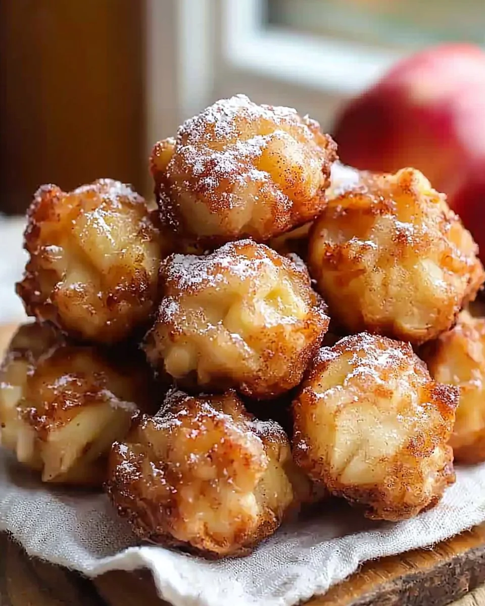 Apple Fritter Bites