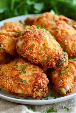 Delicious buttermilk fried chicken served with sides