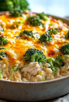 A hearty Chicken Broccoli Casserole with cheese and breadcrumbs served in a baking dish.