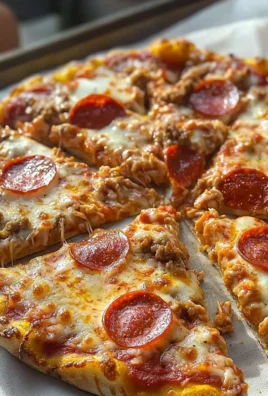 Delicious Chicken Crust Pizza topped with cheese and vegetables