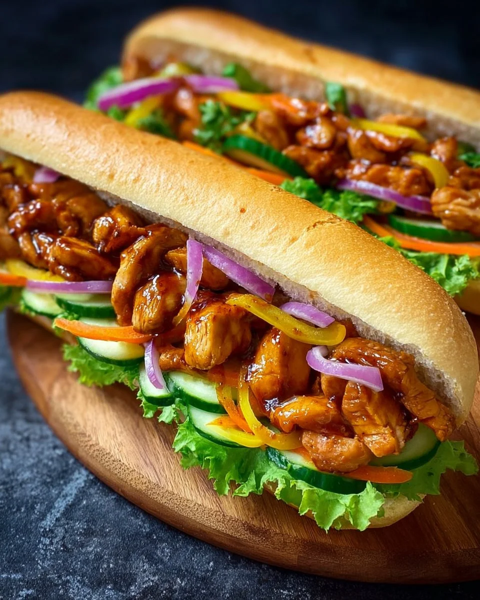 Chicken Teriyaki Sandwich as from Subway