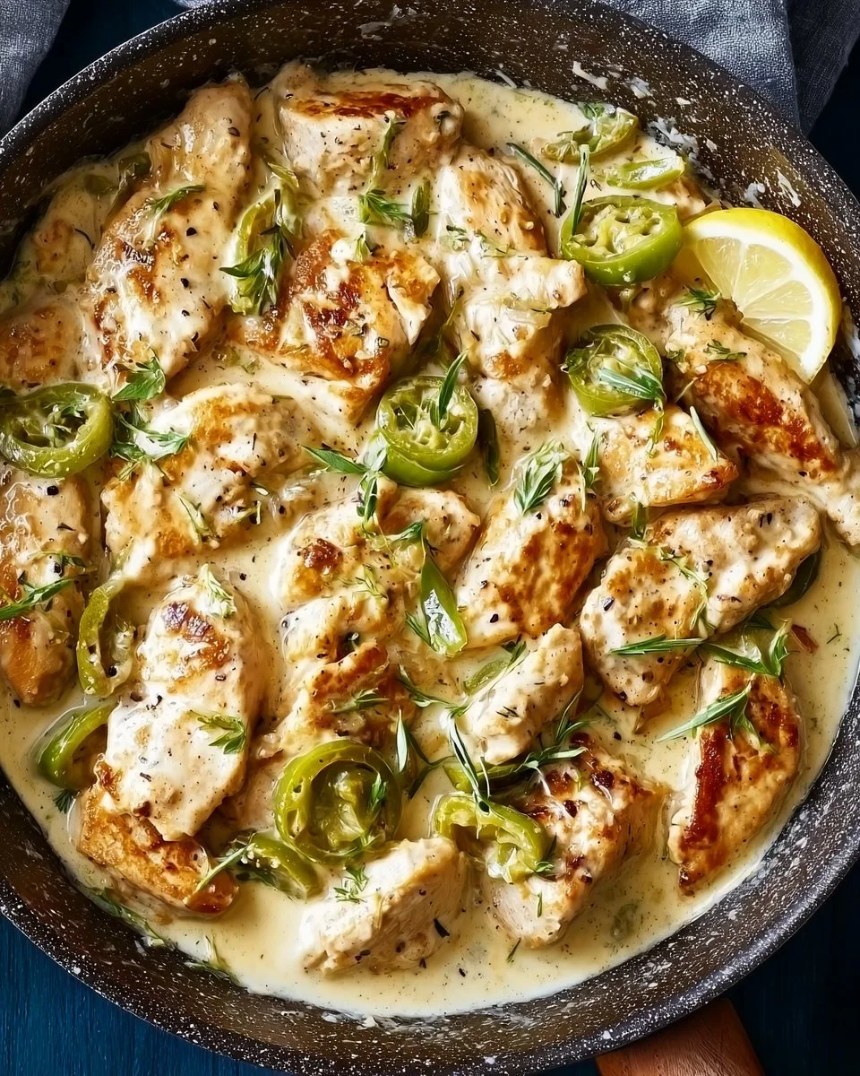 Creamy Pepperoncini Chicken Skillet: Your New Weeknight Favorite