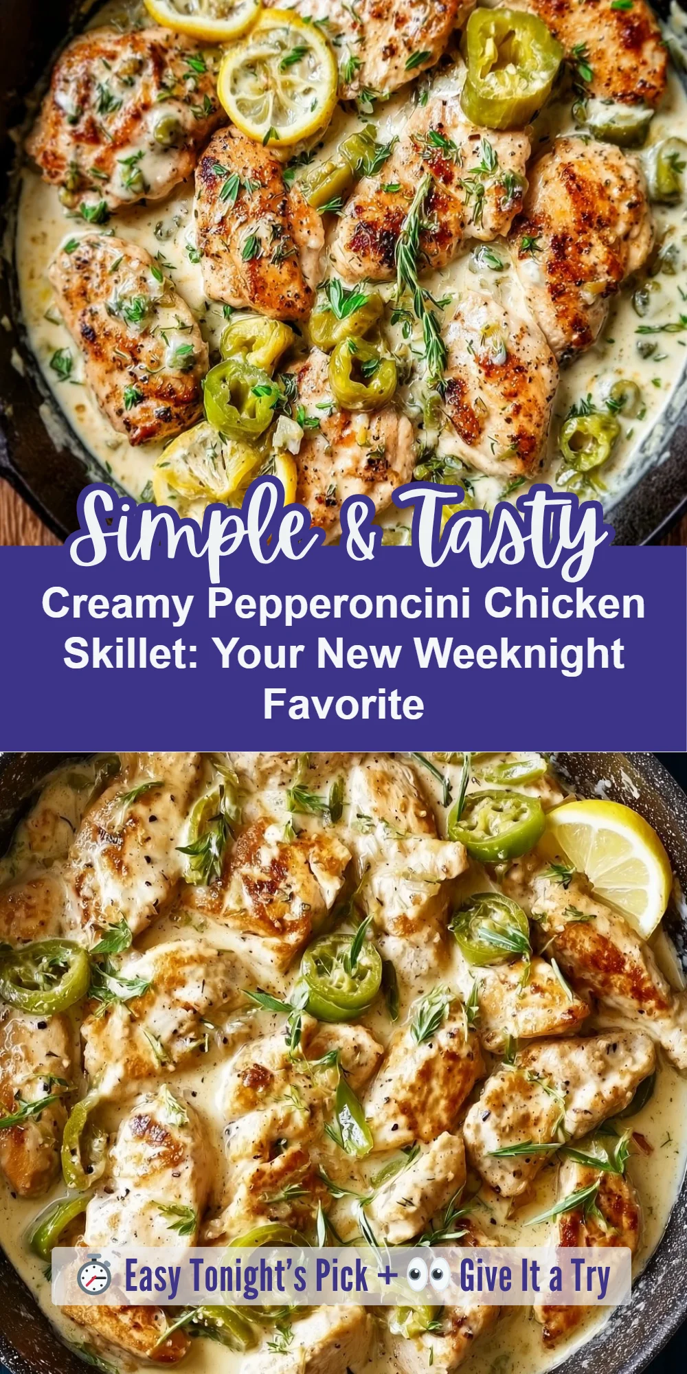 Creamy Pepperoncini Chicken Skillet: Your New Weeknight Favorite