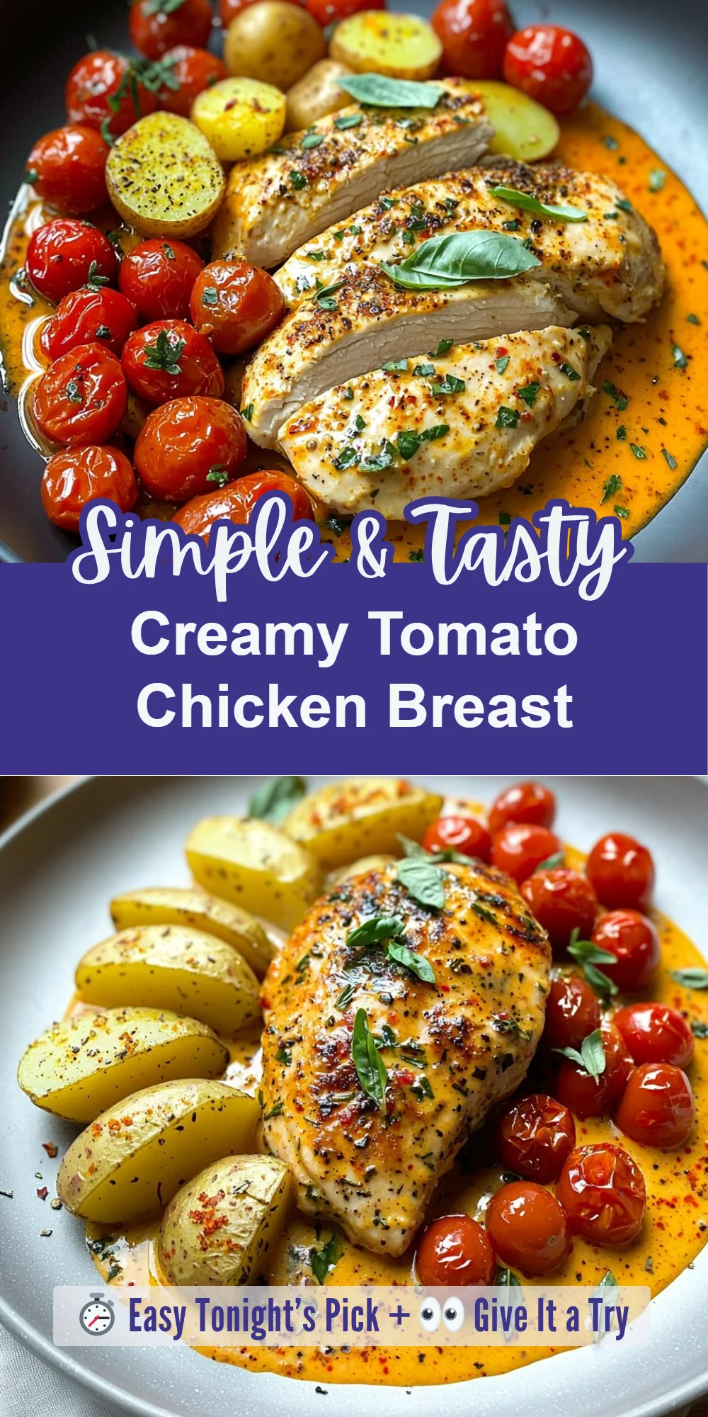 Creamy Tomato Chicken Breast
