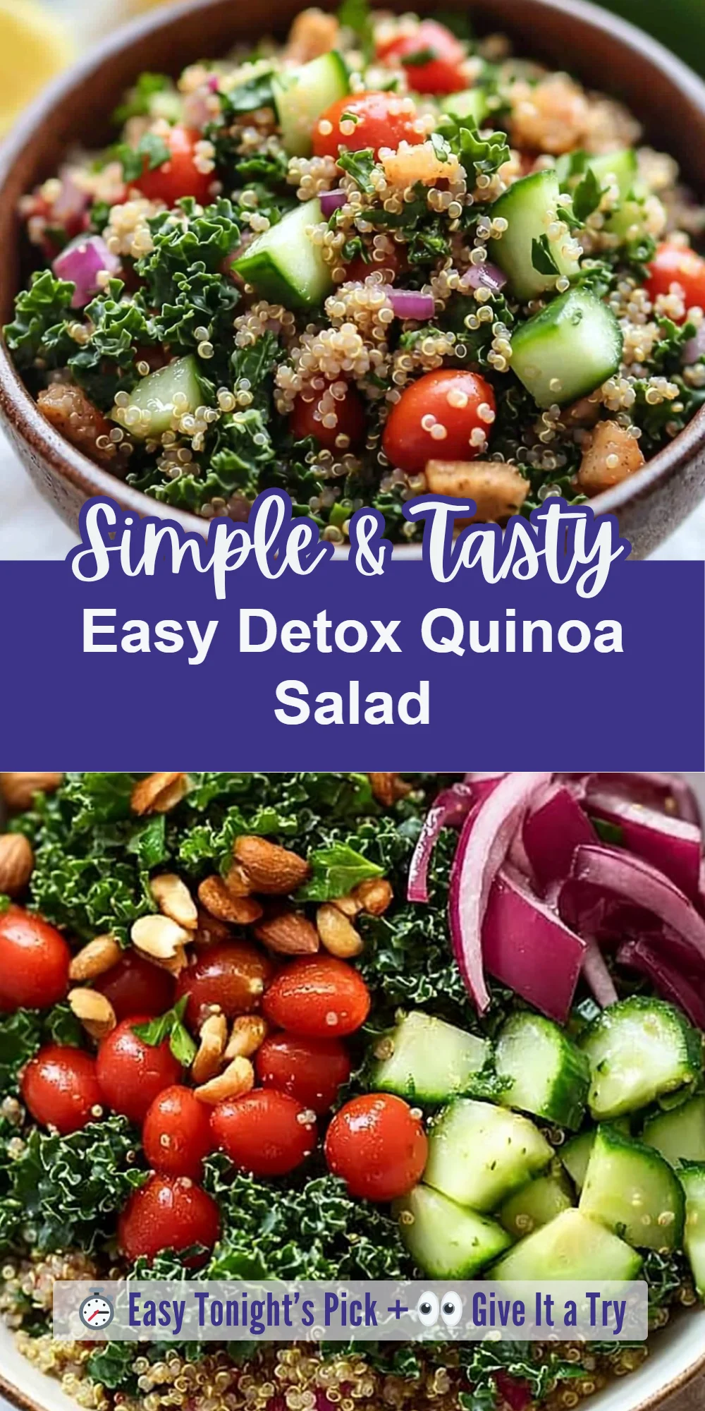 Easy Detox Quinoa Salad