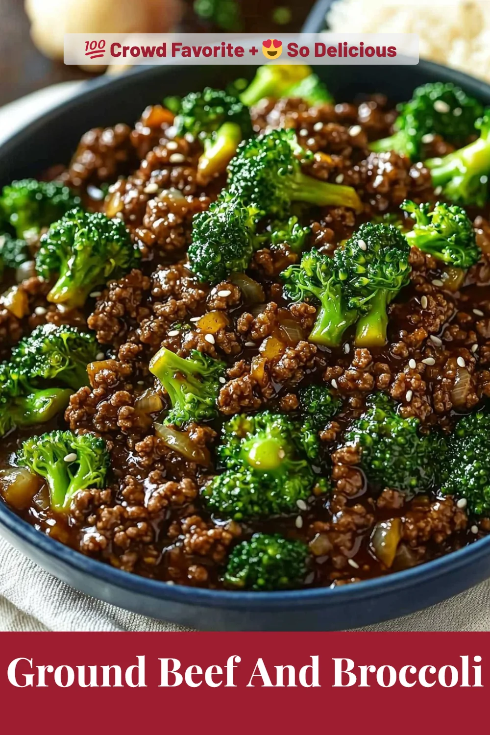 Ground Beef And Broccoli