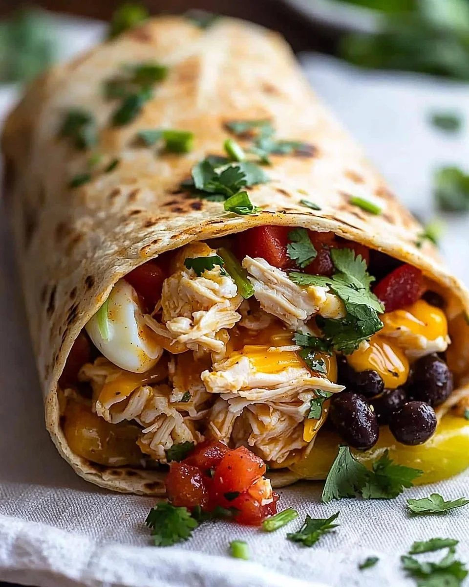 High-Protein Breakfast Burrito