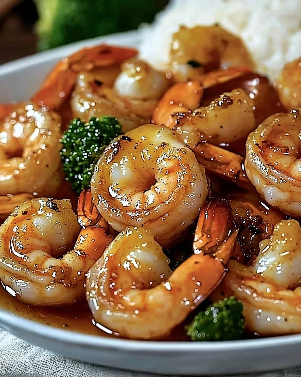 High-Protein Honey Garlic Shrimp