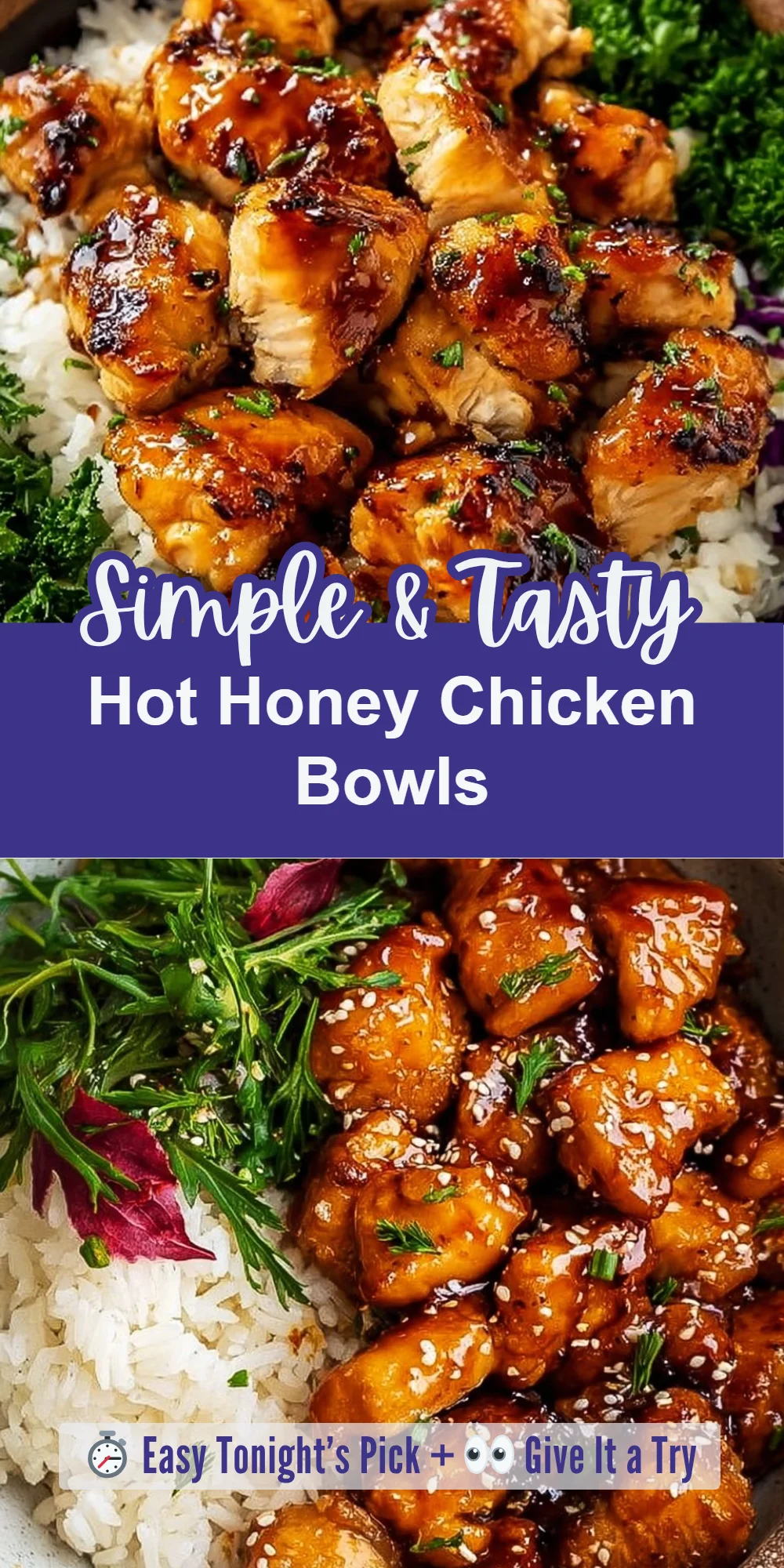 Hot Honey Chicken Bowls