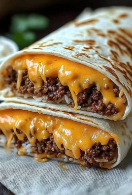 Delicious grilled cheese burrito served on a plate