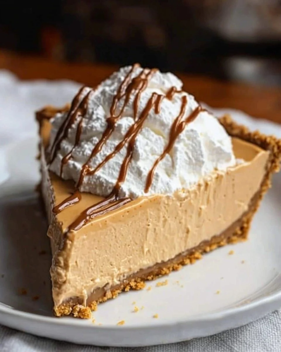No Bake Peanut Butter Pie