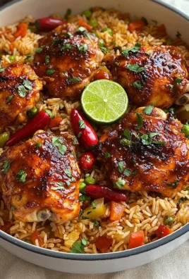 Delicious peri peri chicken served with fragrant rice.