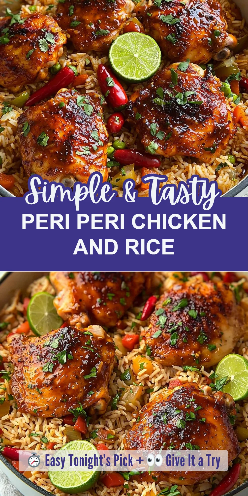 PERI PERI CHICKEN AND RICE