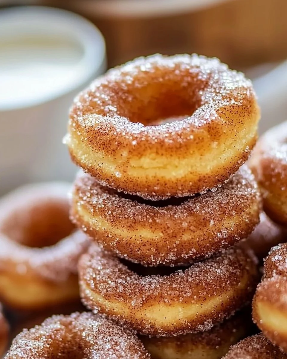 Tasty Churro Donut Bites