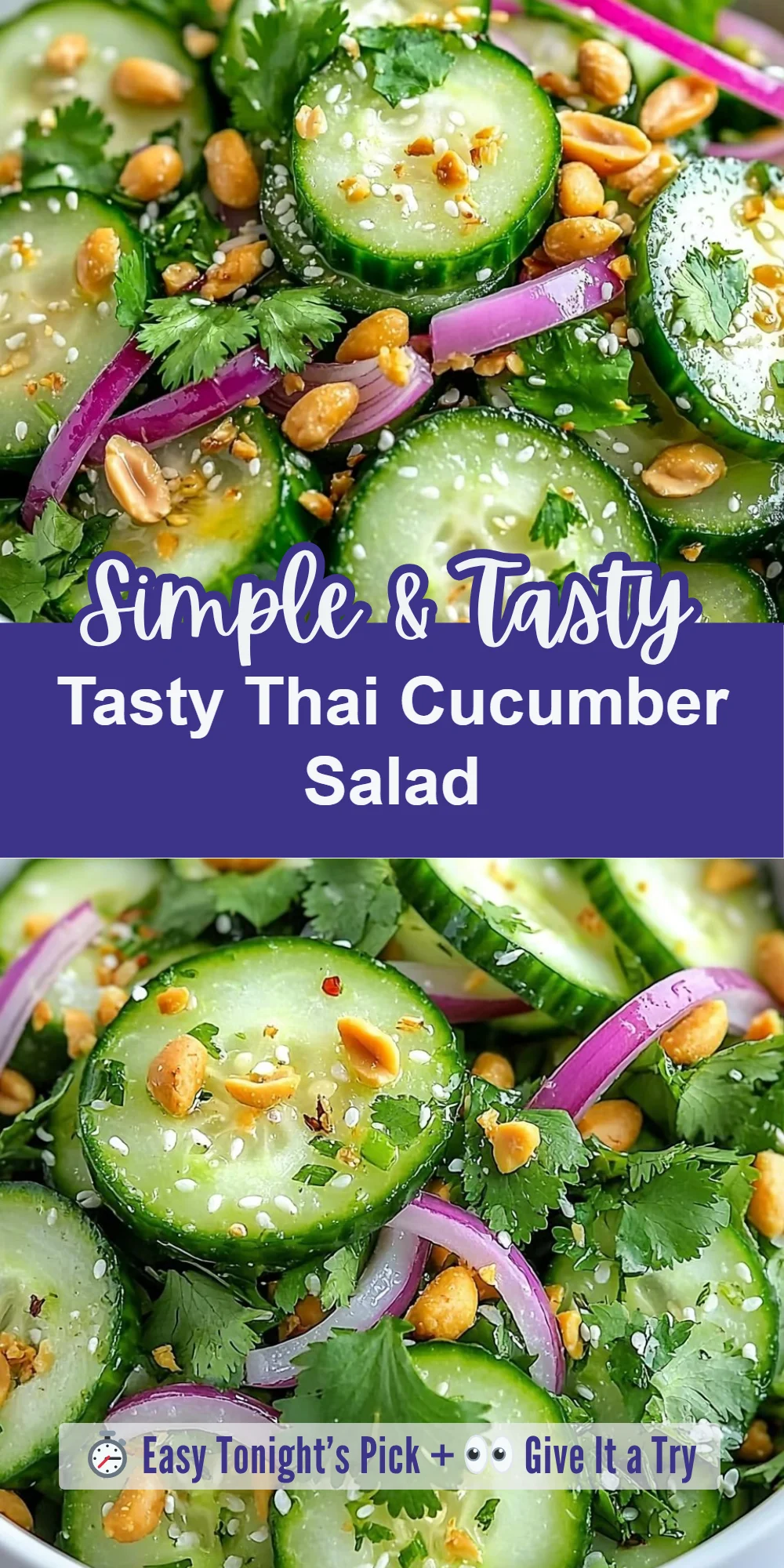Tasty Thai Cucumber Salad