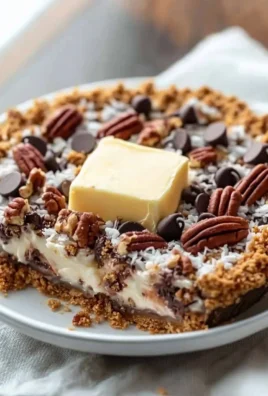 Delicious Texas Trash Pie with layers of flavors and textures