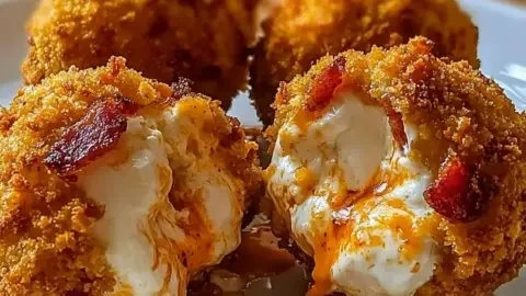 Buffalo Chicken Bacon Mozzarella Bombs on a game day platter