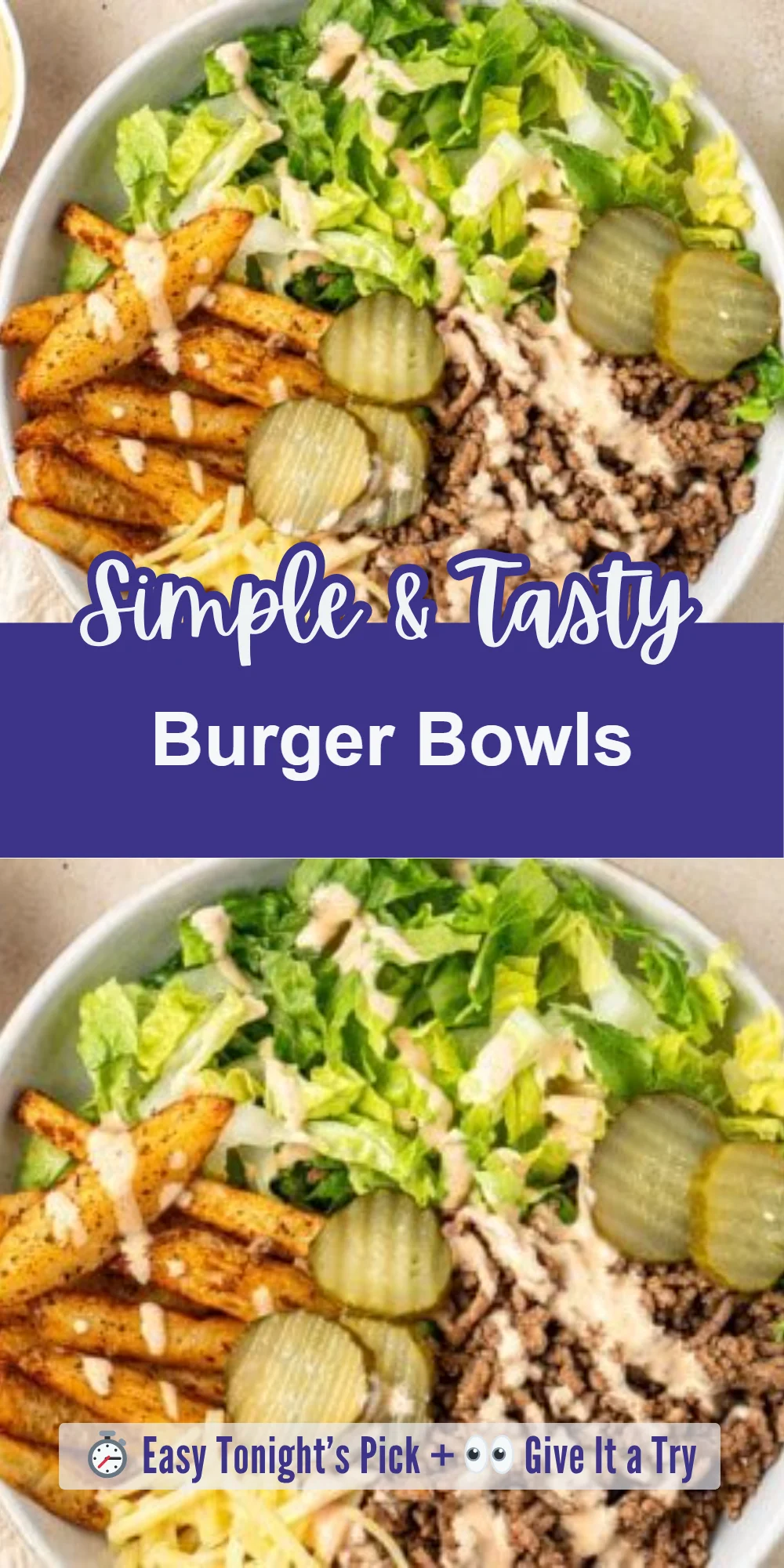 Burger Bowls