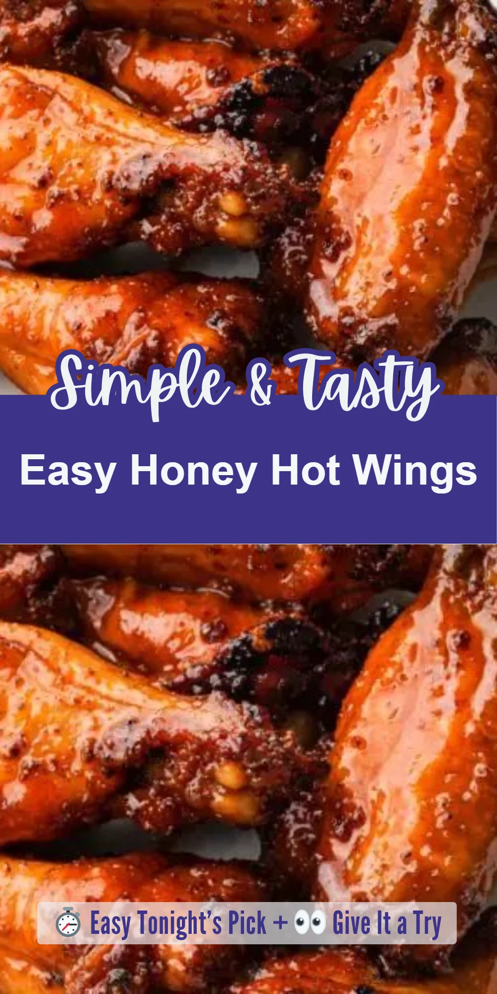 Easy Honey Hot Wings