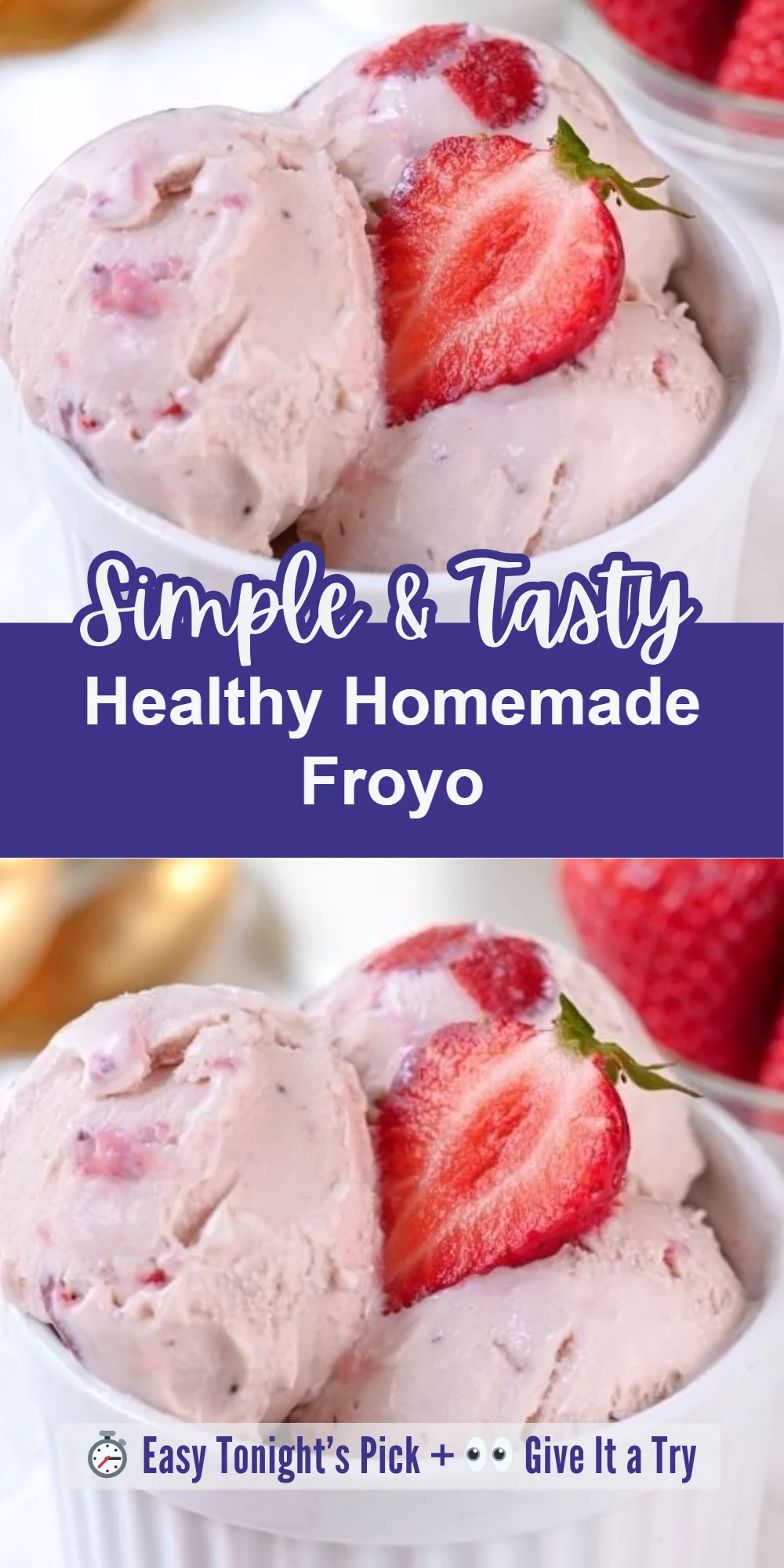 Healthy Homemade Froyo