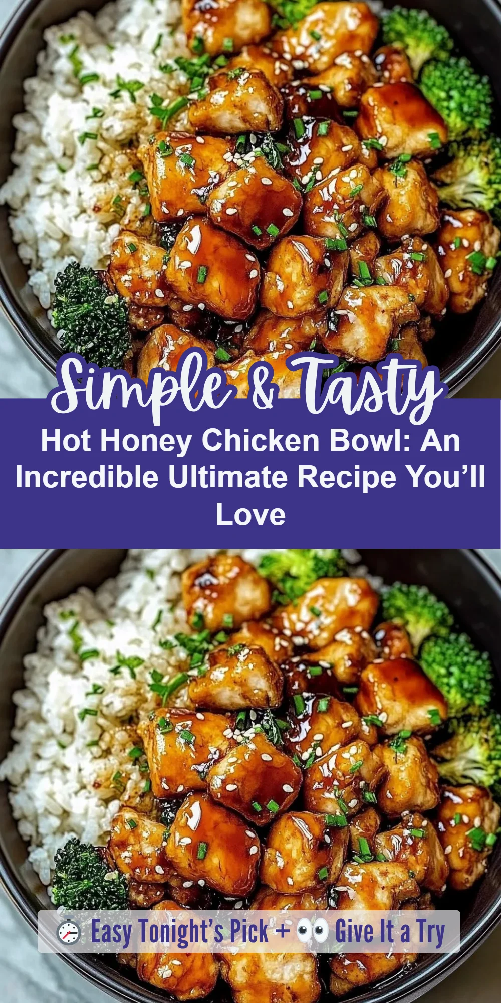 Hot Honey Chicken Bowl: An Incredible Ultimate Recipe You’ll Love