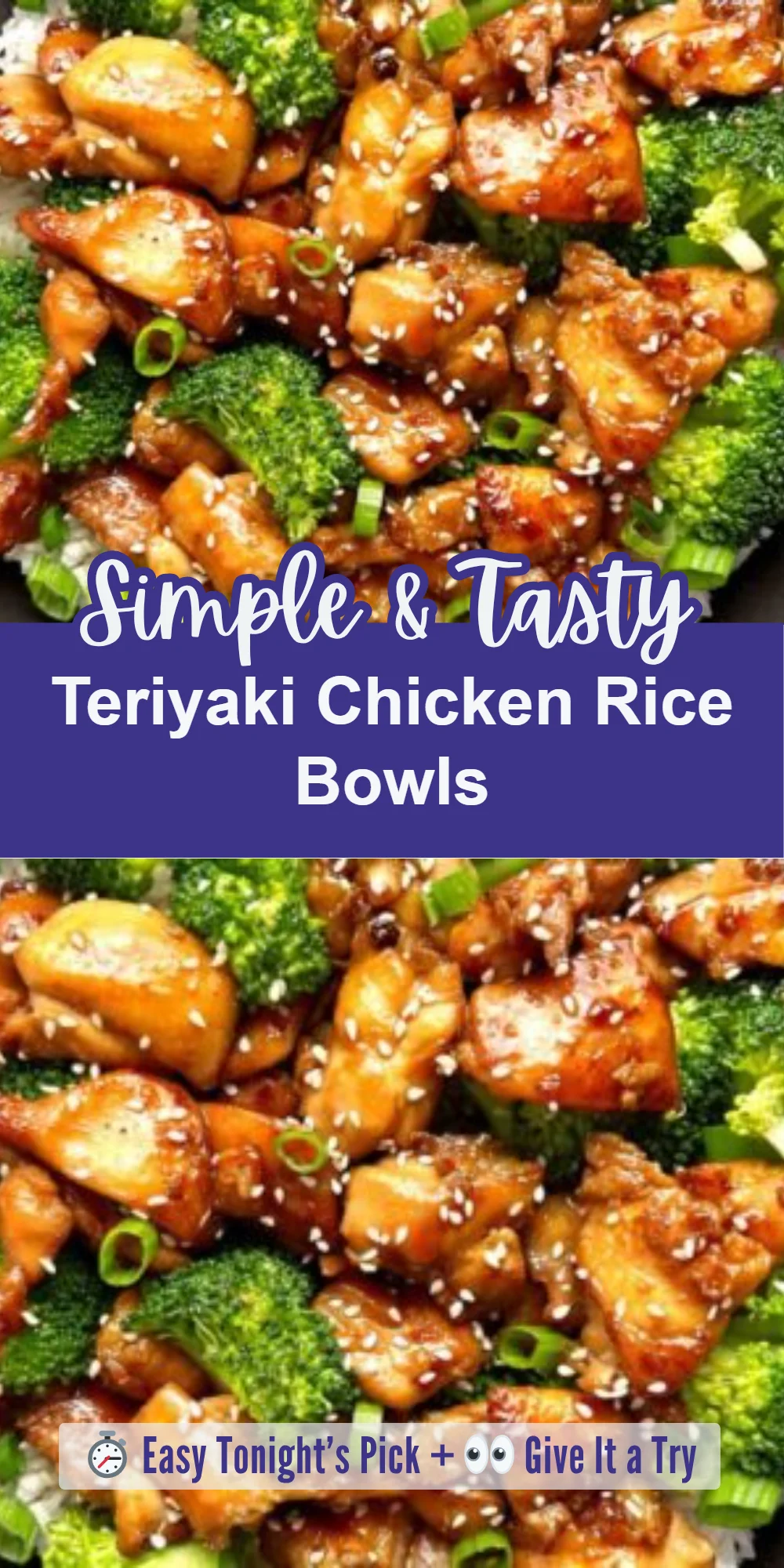 Teriyaki Chicken Rice Bowls