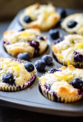 Blueberry and Lemon Zest Cottage Cheese Bites for a healthy snack
