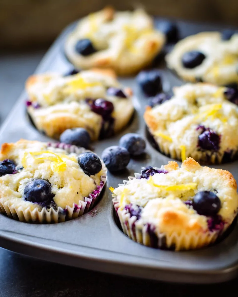Blueberry and Lemon Zest Cottage Cheese Bites