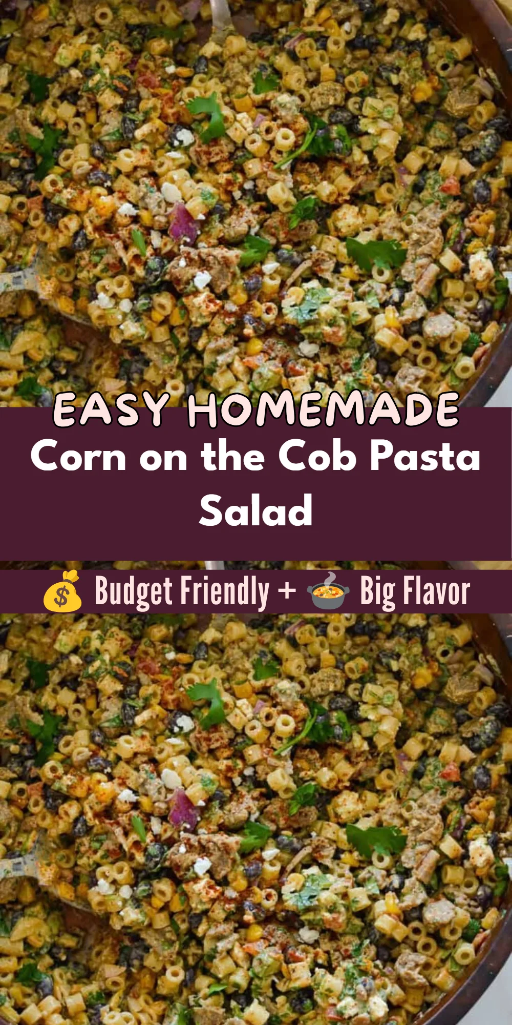 Corn on the Cob Pasta Salad
