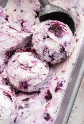 Delicious bowl of cottage cheese ice cream topped with fresh fruit
