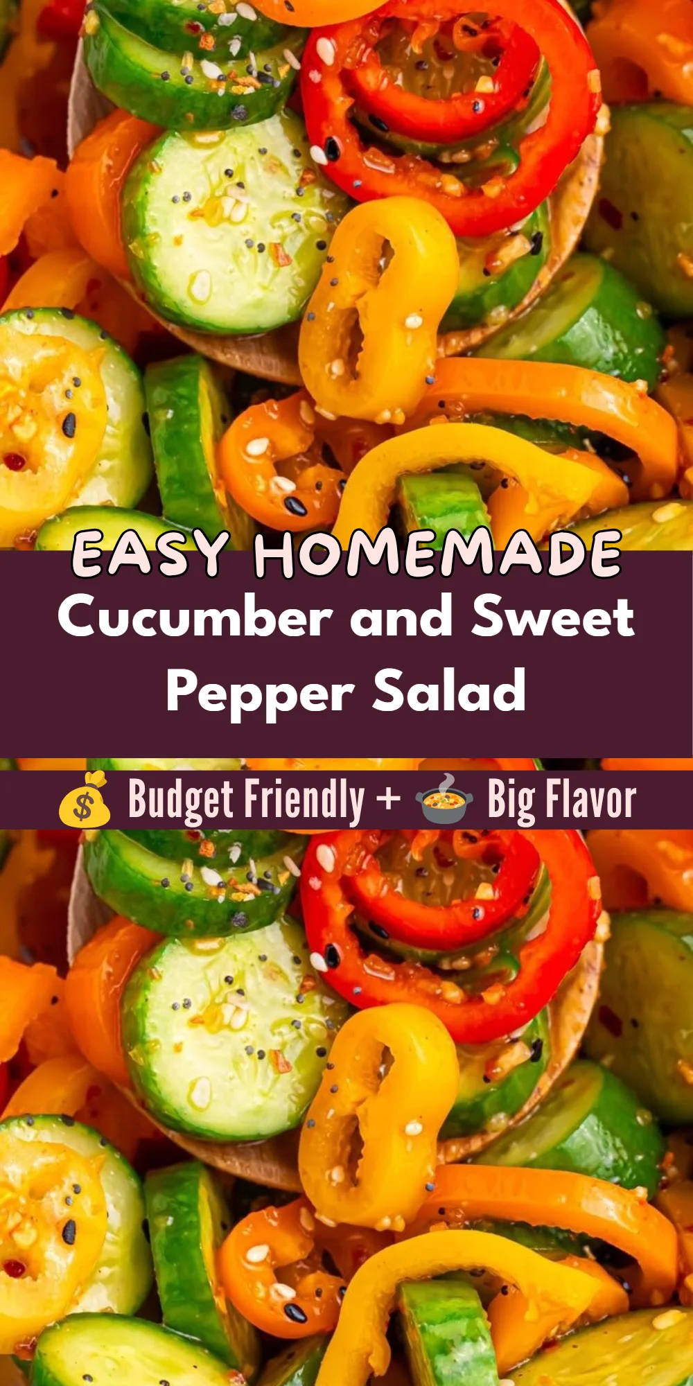 Cucumber and Sweet Pepper Salad