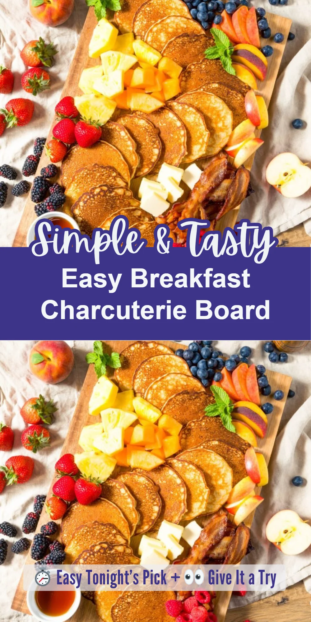 Easy Breakfast Charcuterie Board