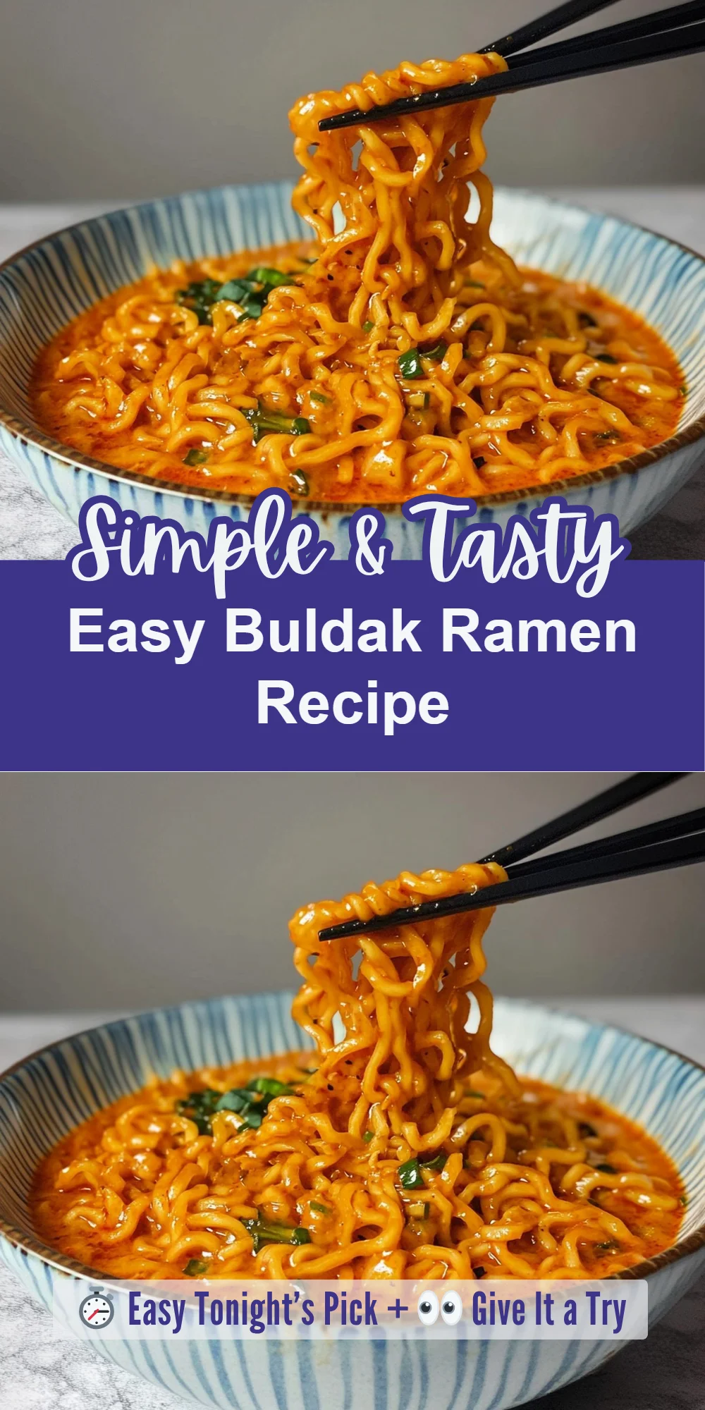 Easy Buldak Ramen Recipe