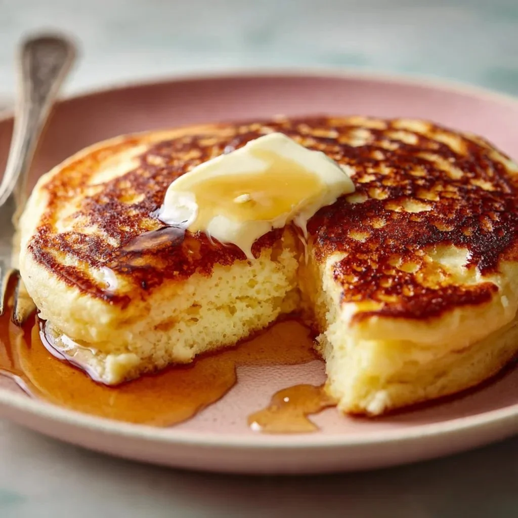 Easy Cottage Cheese Pancake for One