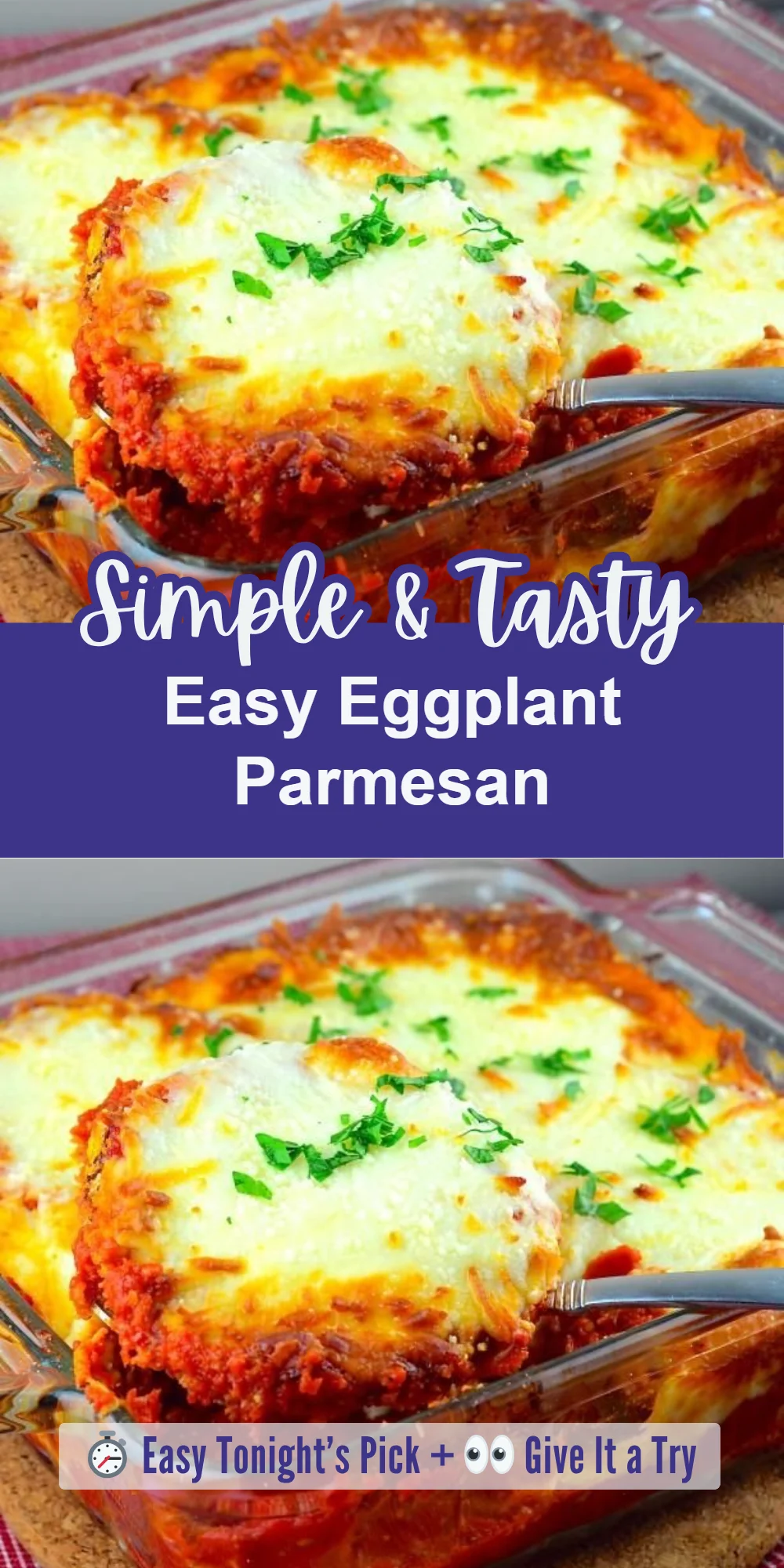 Easy Eggplant Parmesan