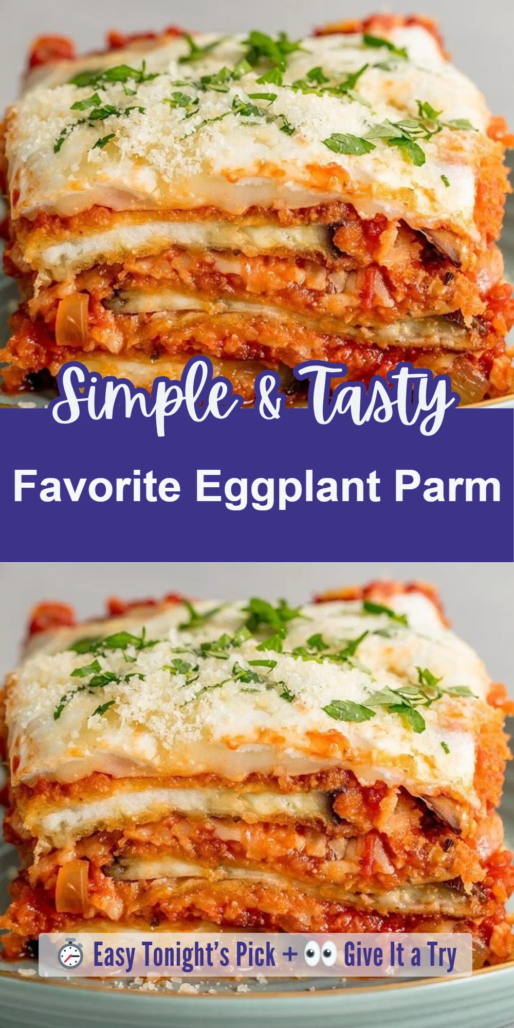 Favorite Eggplant Parm