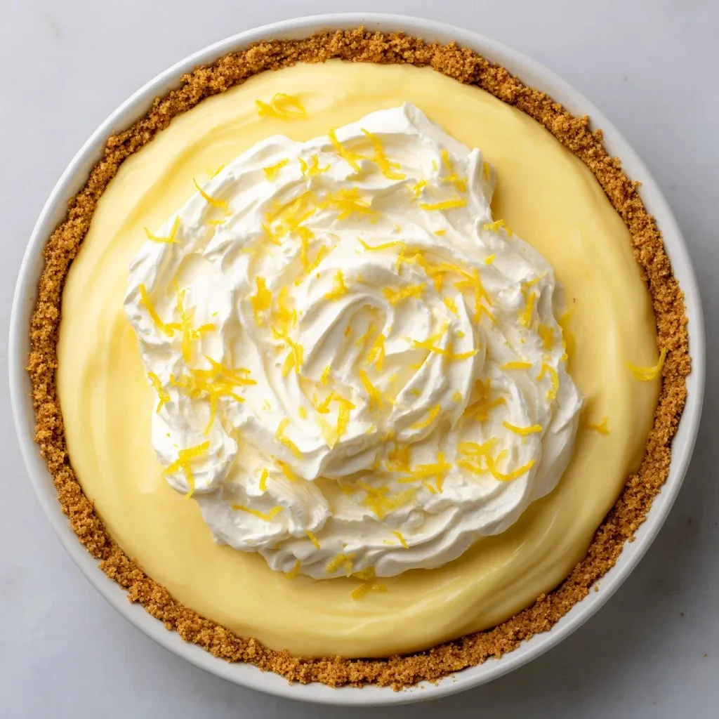 Frozen Lemonade Pie (5 Ingredients Only!) You Must Try!