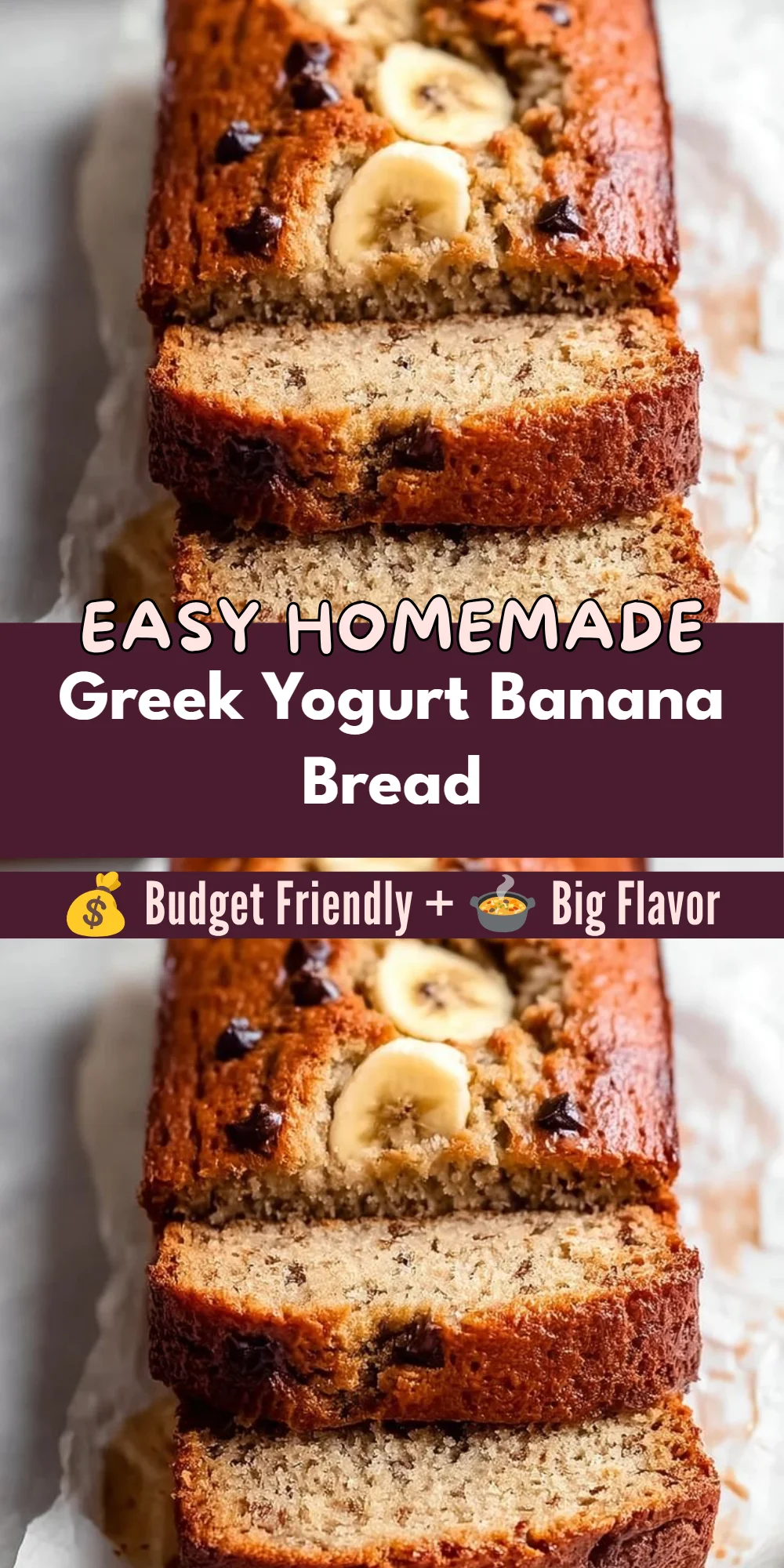Greek Yogurt Banana Bread