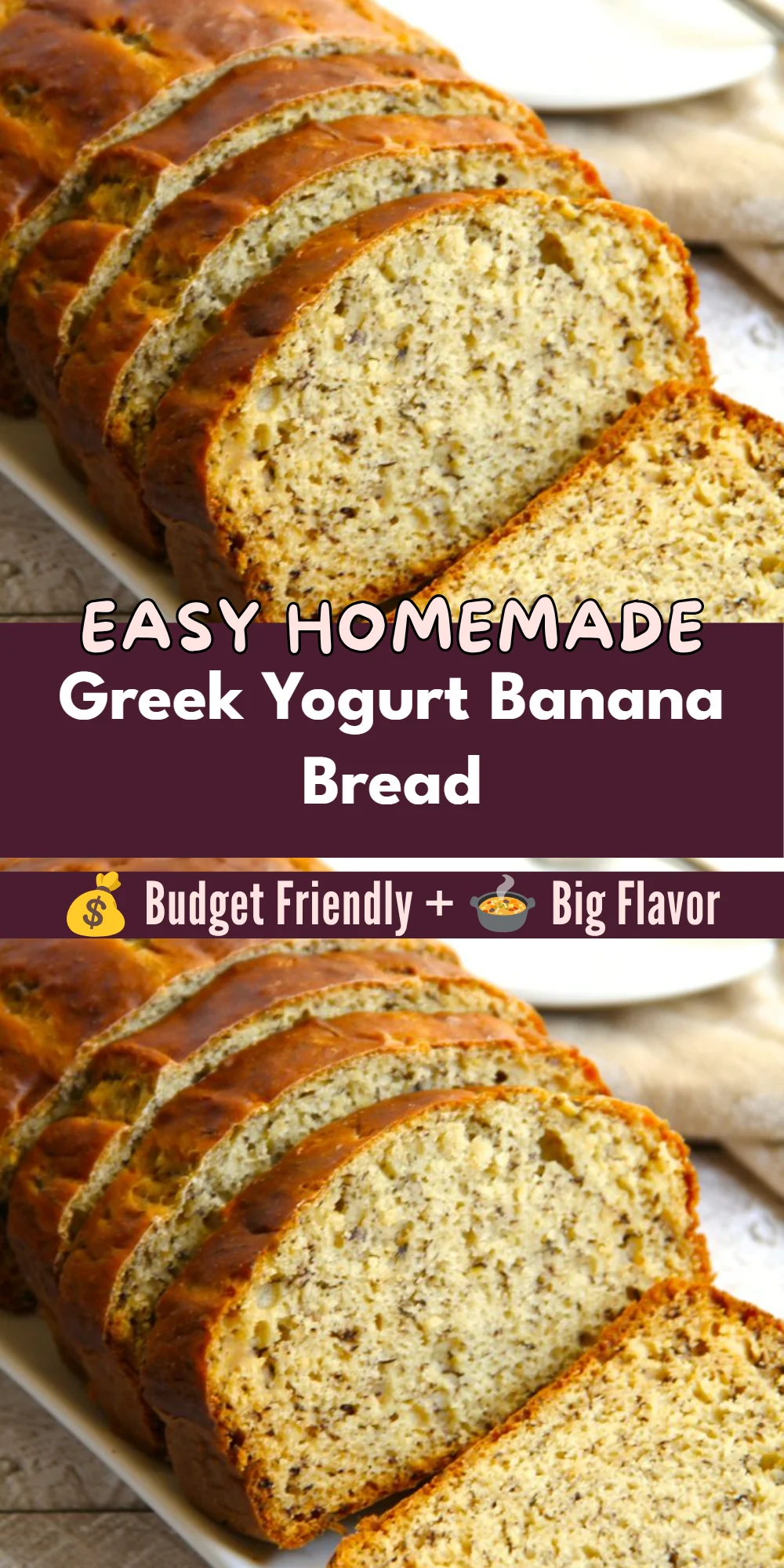Greek Yogurt Banana Bread