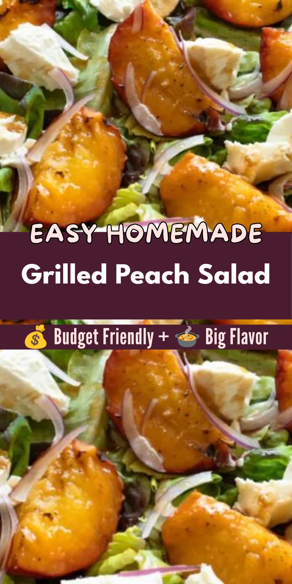 Grilled Peach Salad
