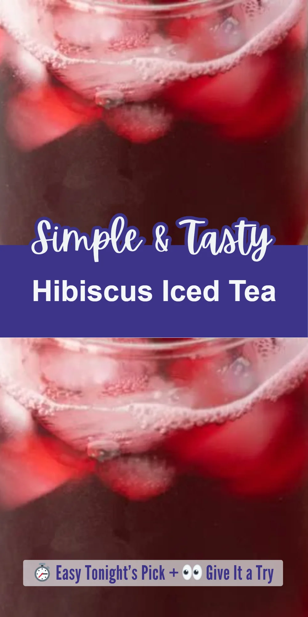 Hibiscus Iced Tea
