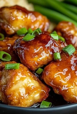 Delicious honey butter garlic glazed salmon bites served on a plate.