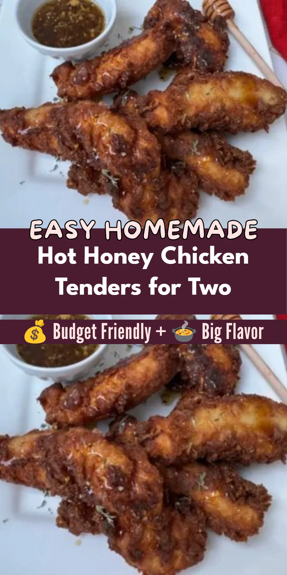 Hot Honey Chicken Tenders for Two