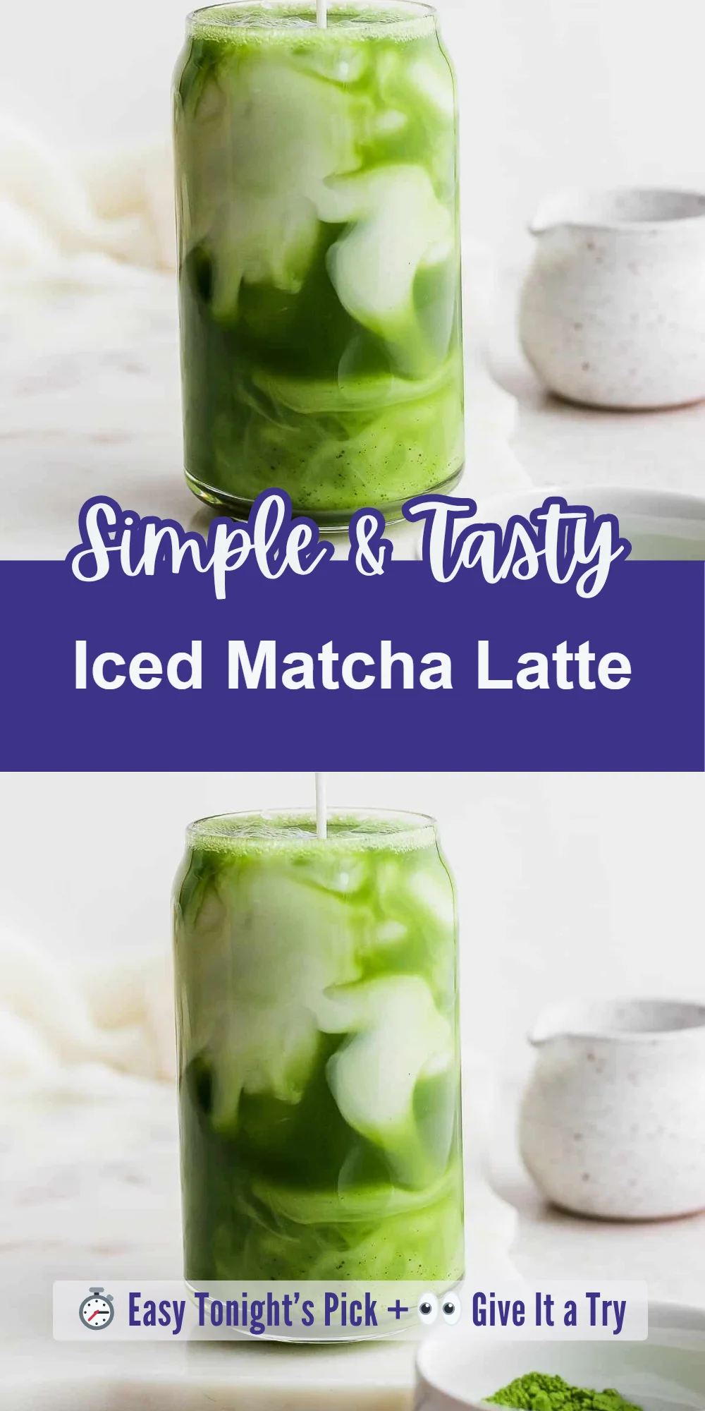 Iced Matcha Latte
