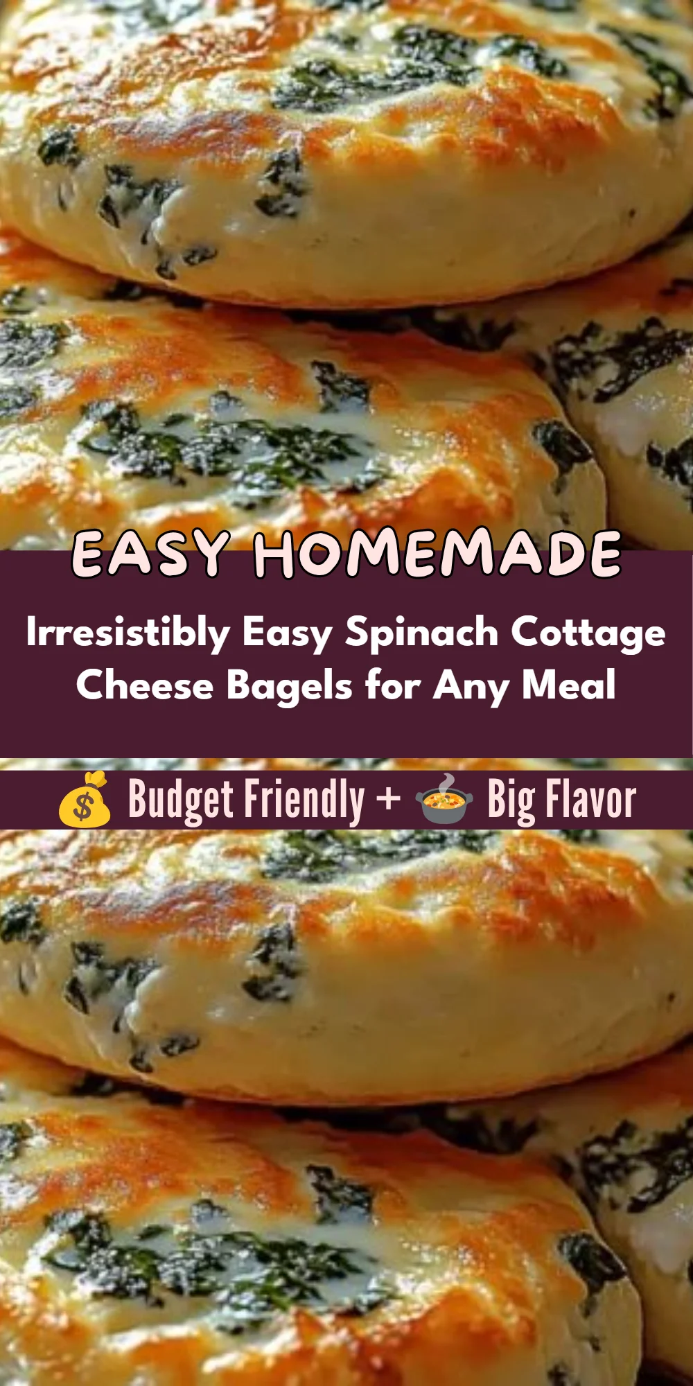 Irresistibly Easy Spinach Cottage Cheese Bagels for Any Meal