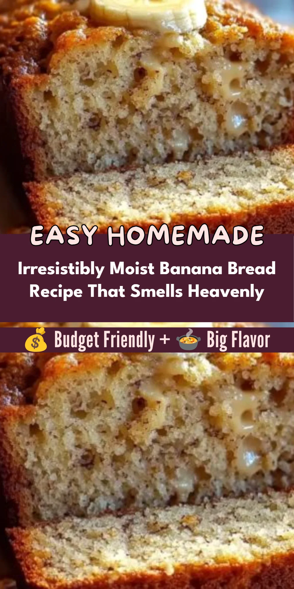Irresistibly Moist Banana Bread Recipe That Smells Heavenly