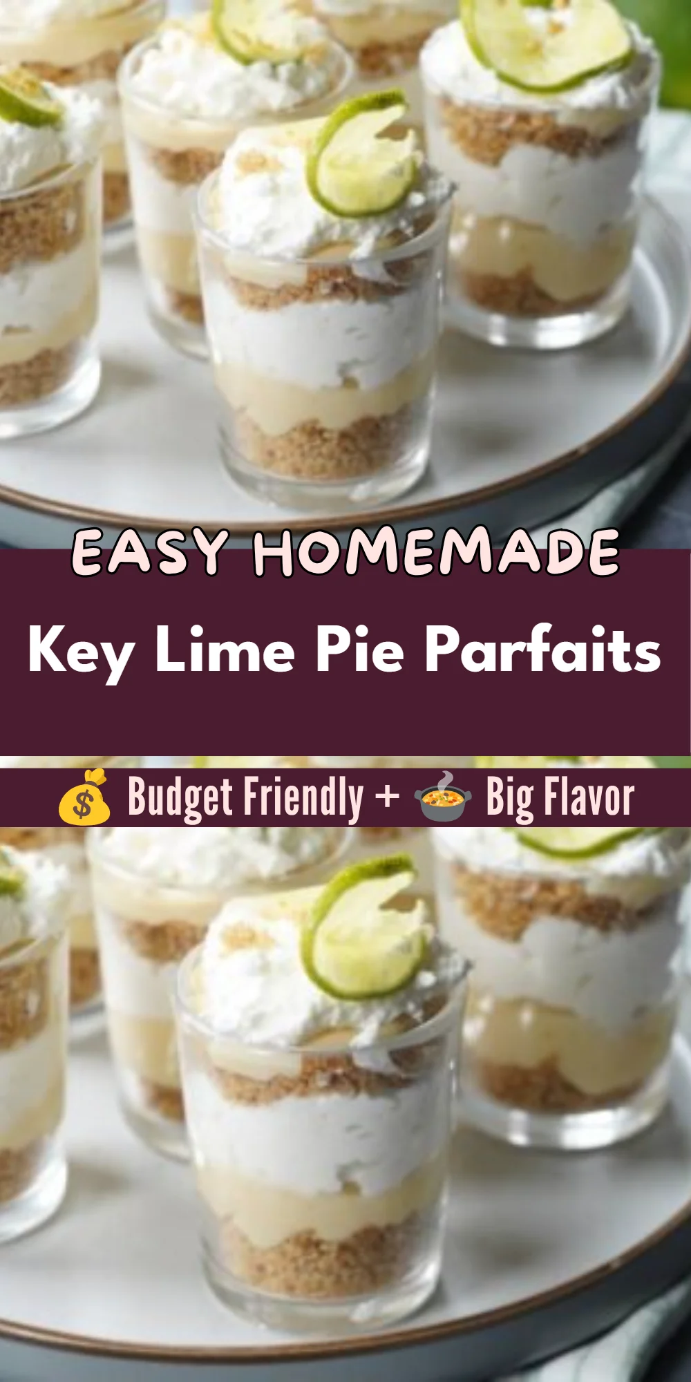 Key Lime Pie Parfaits