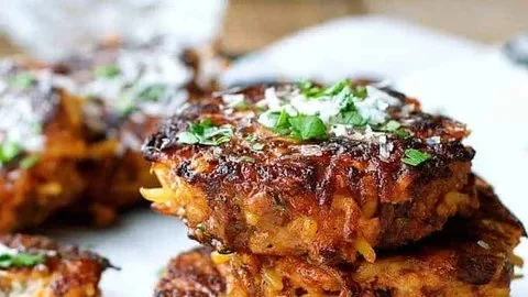 Leftover Pasta Fritters