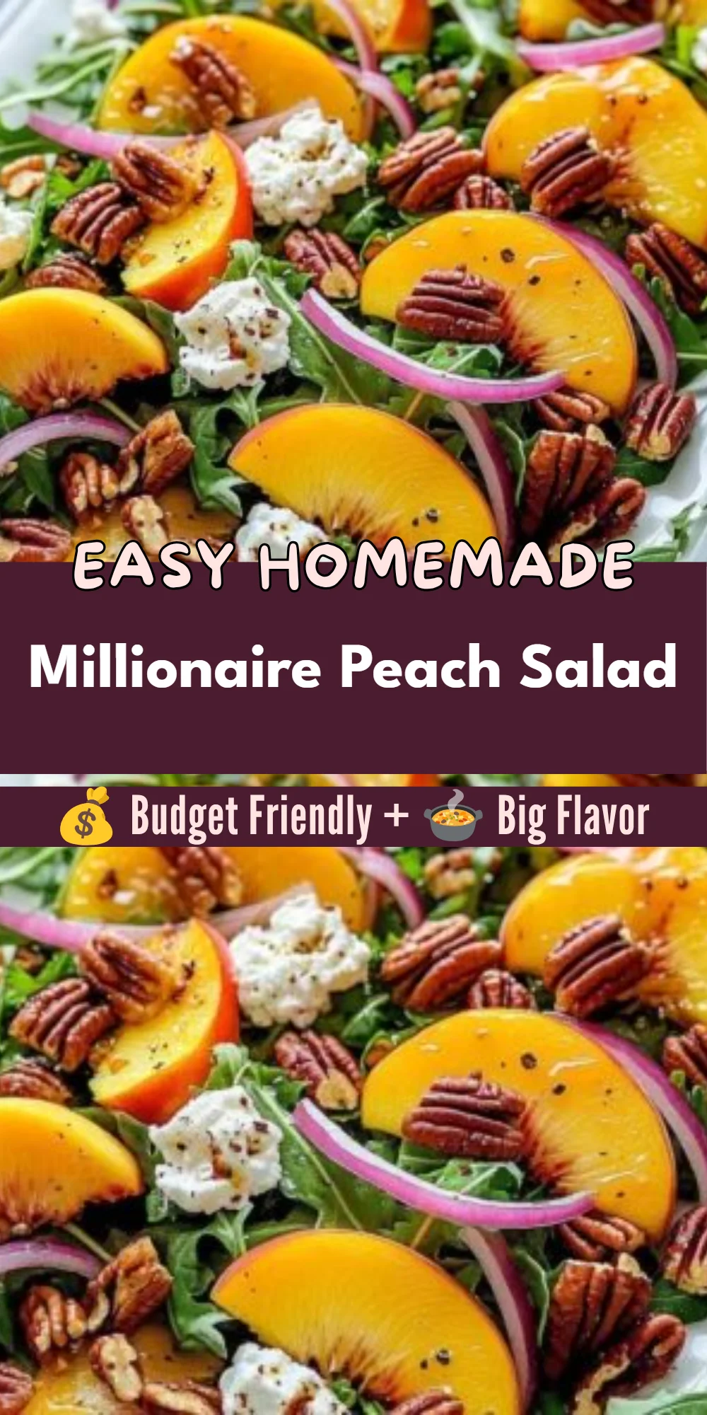 Millionaire Peach Salad