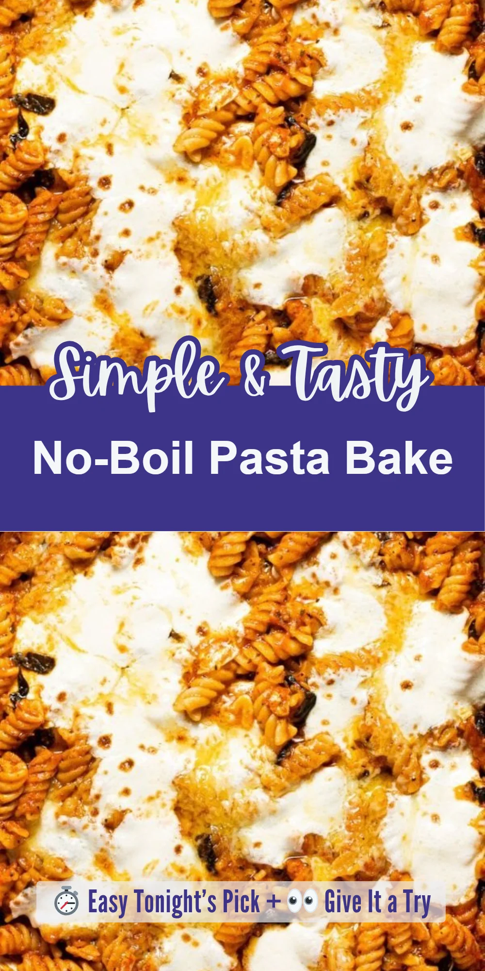 No-Boil Pasta Bake
